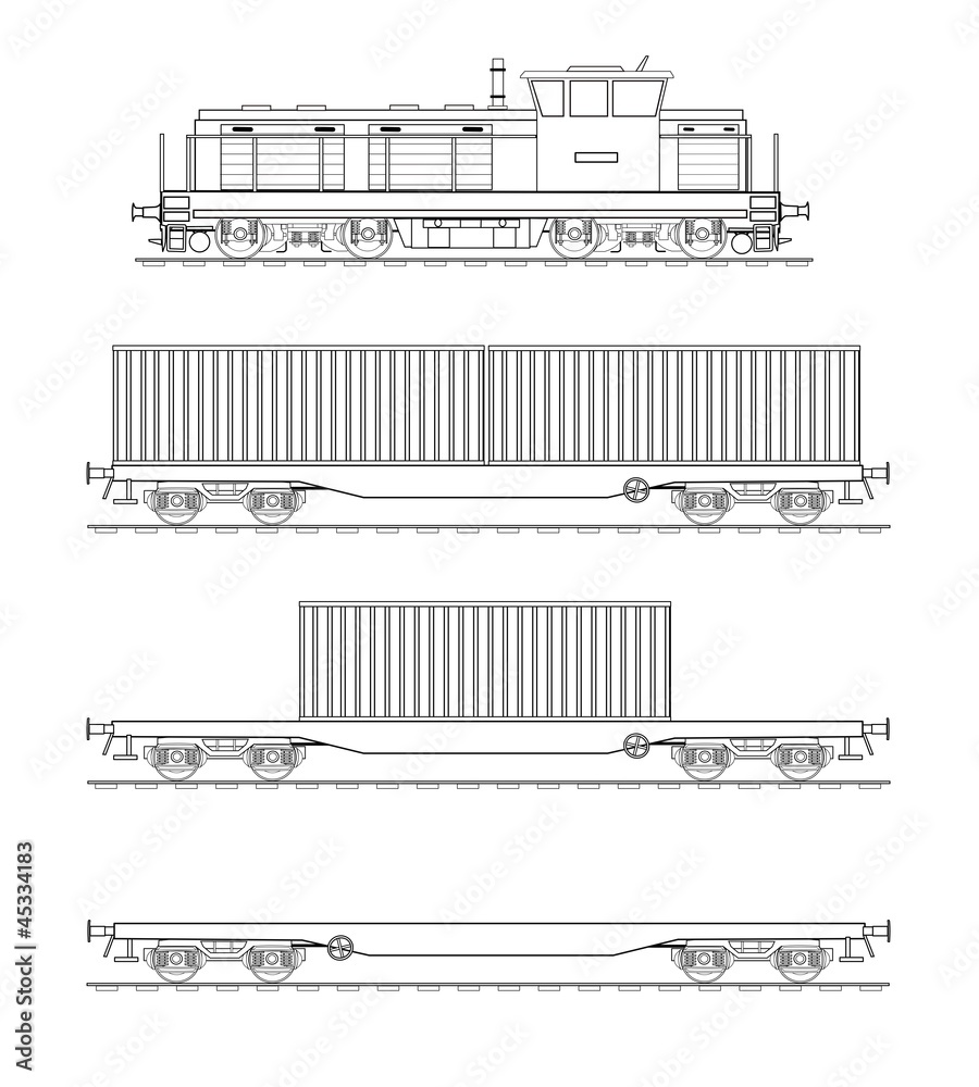Container train