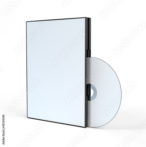 Photography Blank DVD case and disc