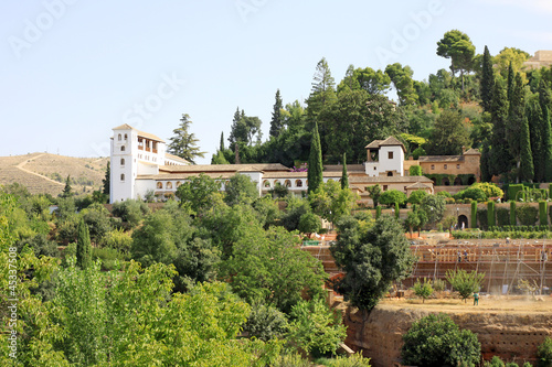 Generalife garden - Alhambra - Granada - Spain