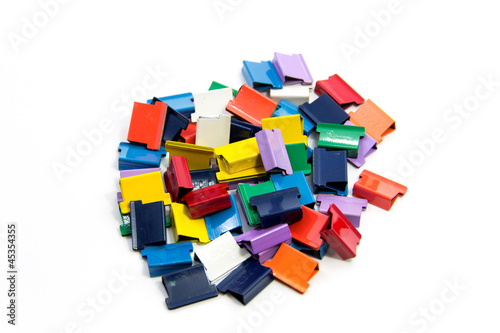 Multi Colored clips
