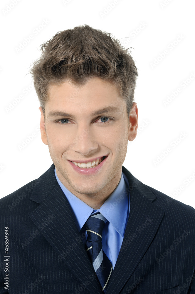 Portrait of a handsome young business man Portrait of a handsome young business man