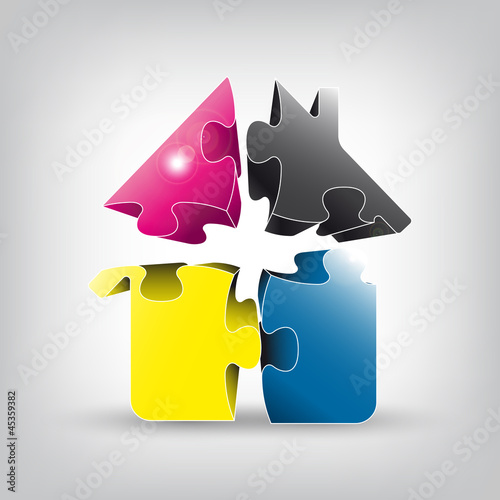 Hausbau Puzzle
