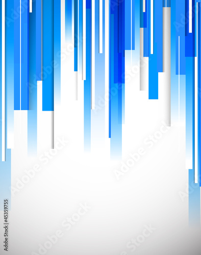 Bright blue tech background