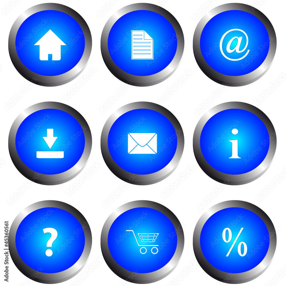 Web icon set Web icon set