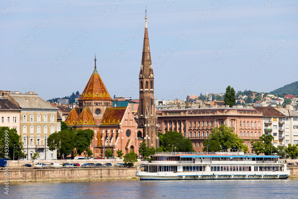 City of Budapest in Hungary