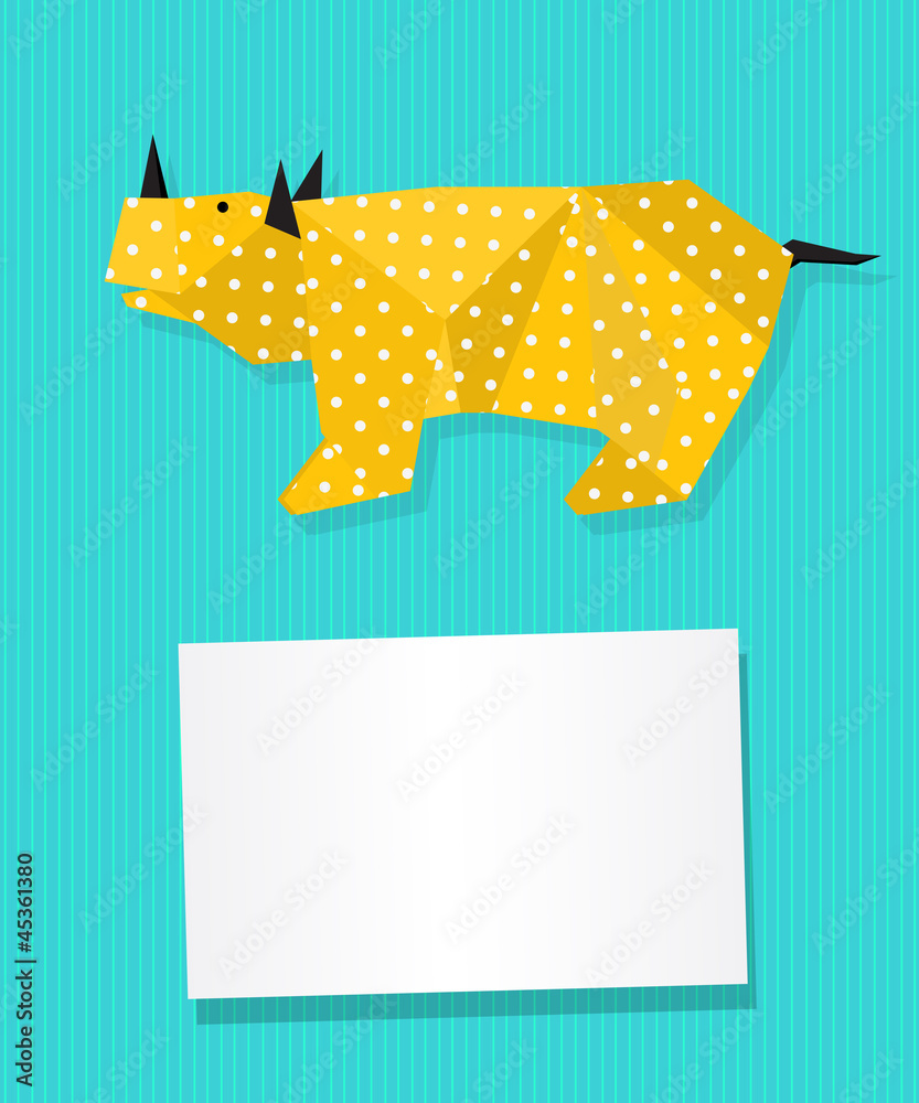 Rhinoceros card Rhinoceros card