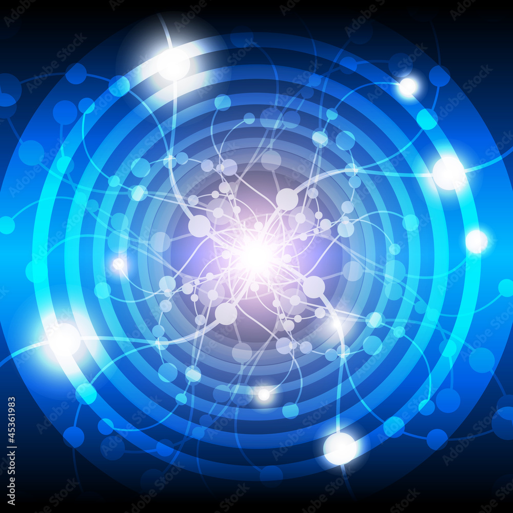 Obraz premium abstract electric light background