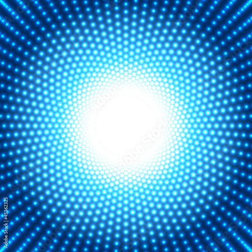 cool blue dotted background