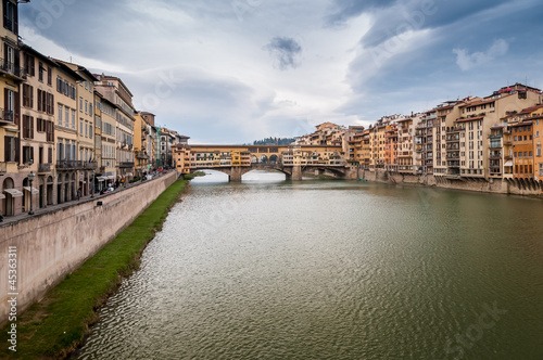 Ponte Vecchio sur l'Arno à Florence © FredP