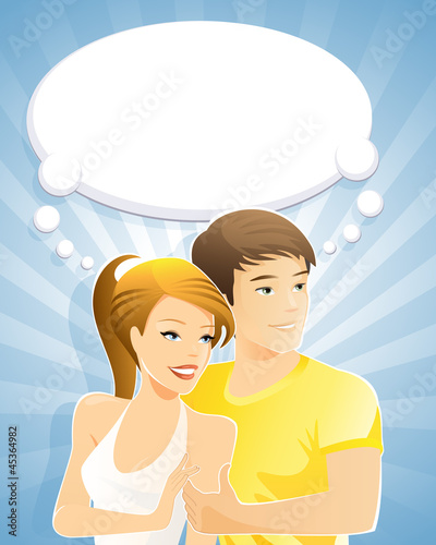 young couple