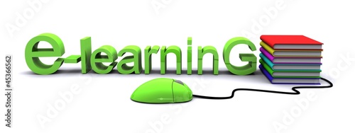 E-Learning with Computer Mouse and books