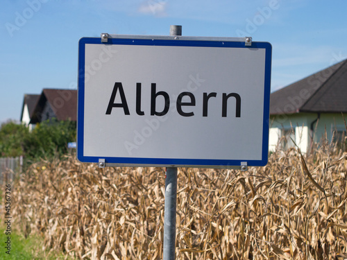 Zum Schmunzeln - Ortschaft Albern in Oberösterreich photo