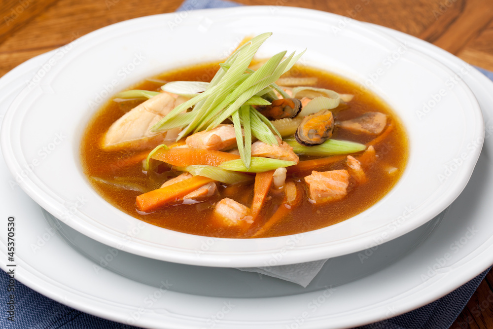 seafood soup seafood soup