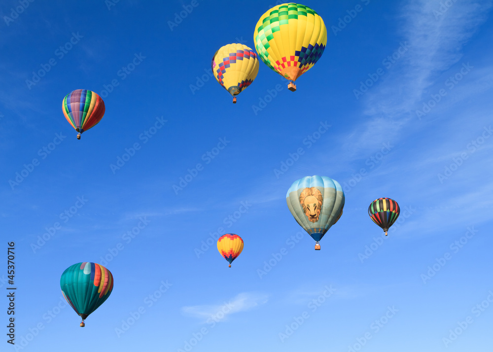 Obraz premium hot air balloons