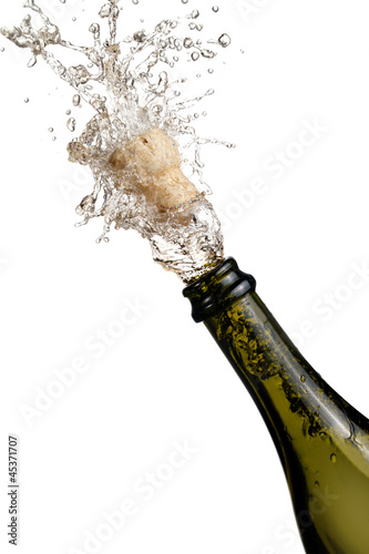 Champagne explosion