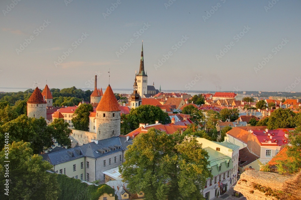 Fototapeta premium ville de tallin