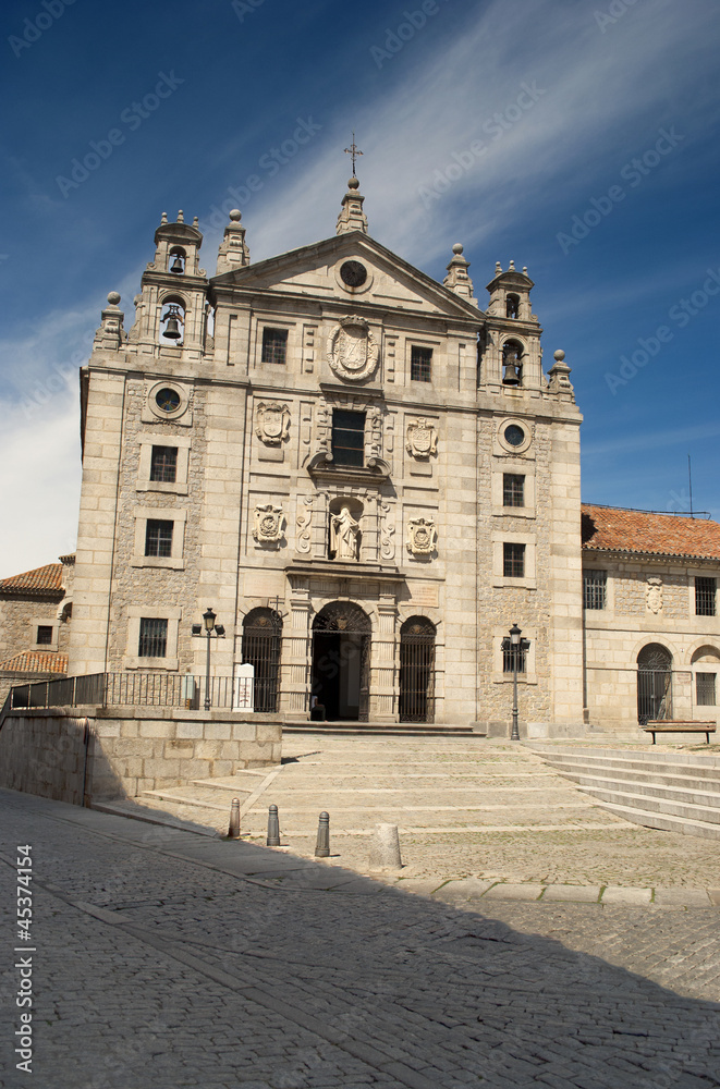 Convent of Santa Teresa in Avila (Spain)