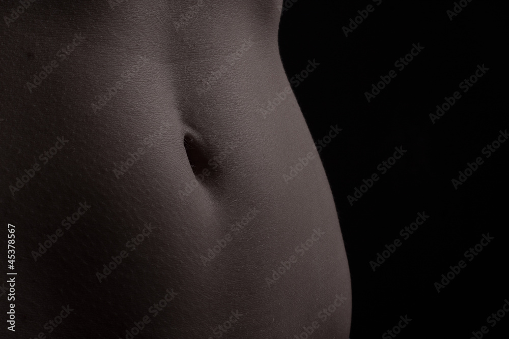 Naklejka premium Abdomen