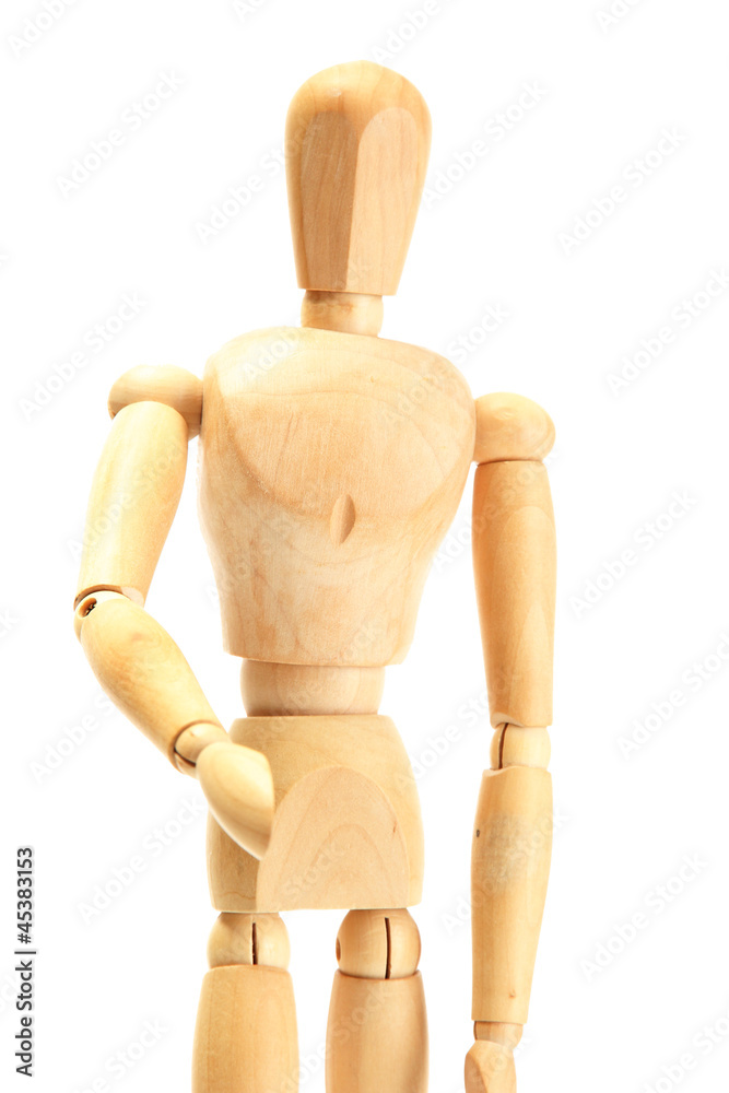 wooden mannequin isolated on white wooden mannequin isolated on white