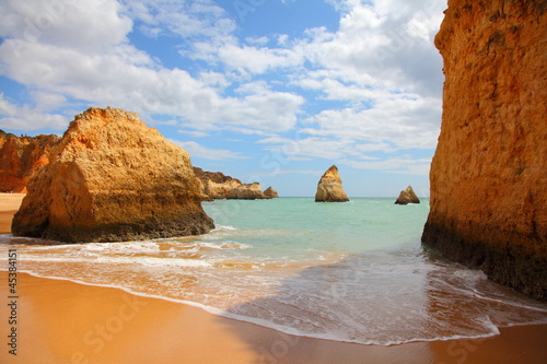 Schilderij op canvas Praia dos Três Irmãos