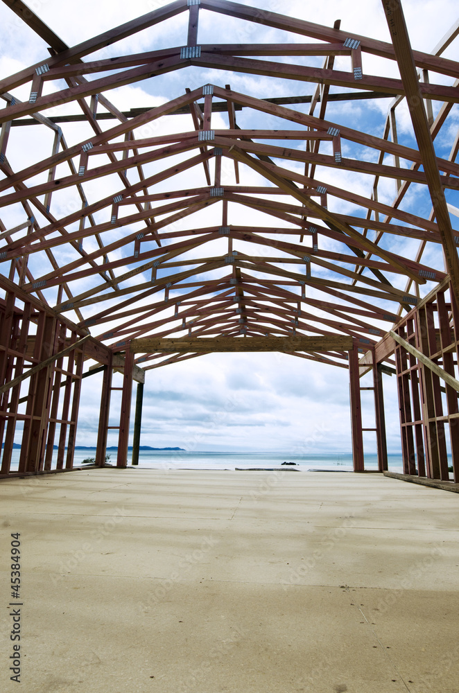 Fototapeta premium New Home Construction