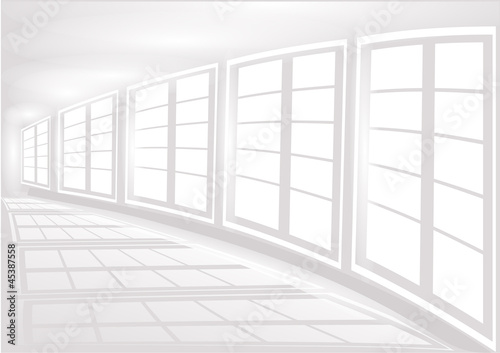 white interior