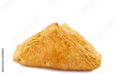 puff pastry isolated