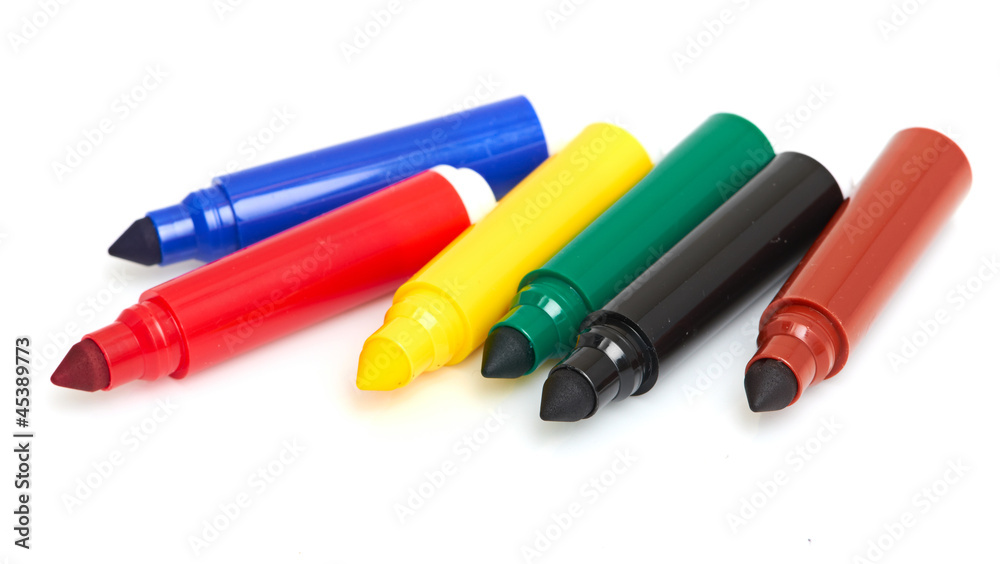 Multicolored Felt-Tip Pens