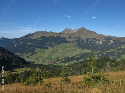 Idyllic Village In The Bernese Oberland named Lauenen photo