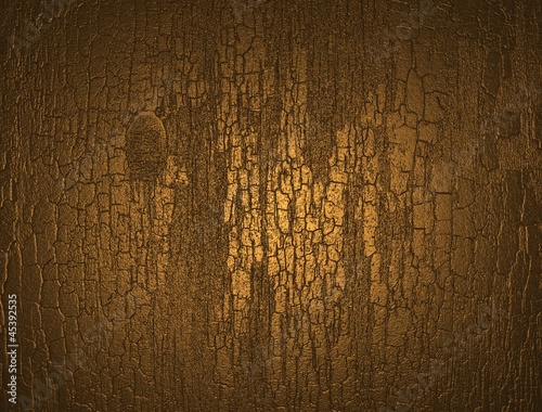 Принти на полотні Gold wooden texture
