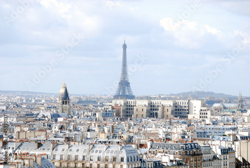 Los tejados de Paris © Trazos sobre Papel