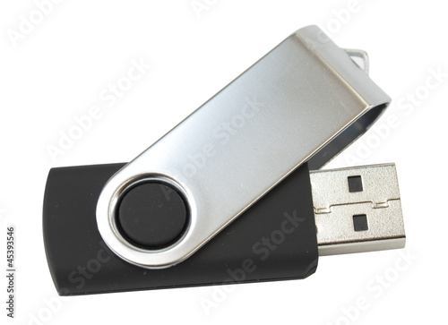USB stick isolated