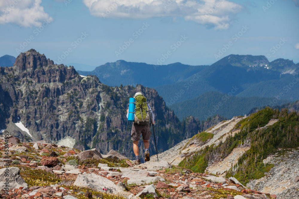 Hike in North Cascades