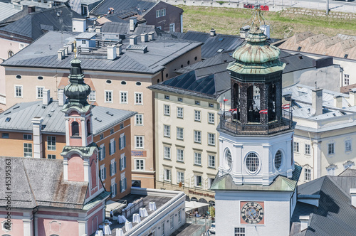 Carillion (Glockenspiel) located at Salzburg, Austria photo