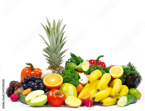 fruits and  vegetables