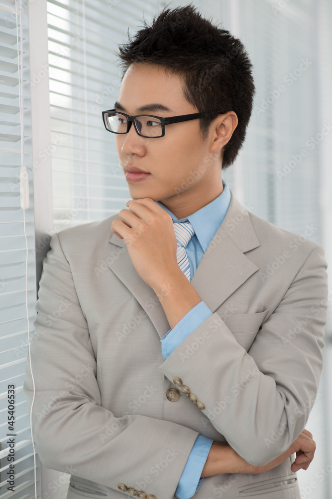 Thoughtful man Thoughtful man