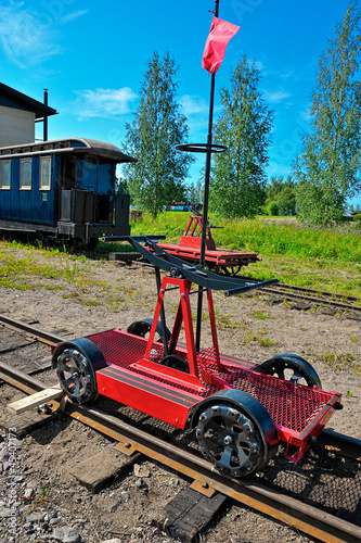 Handcar (Draisine) photo