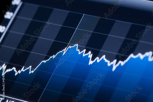 Stock chart growth