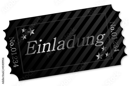 Ticket - Einladung