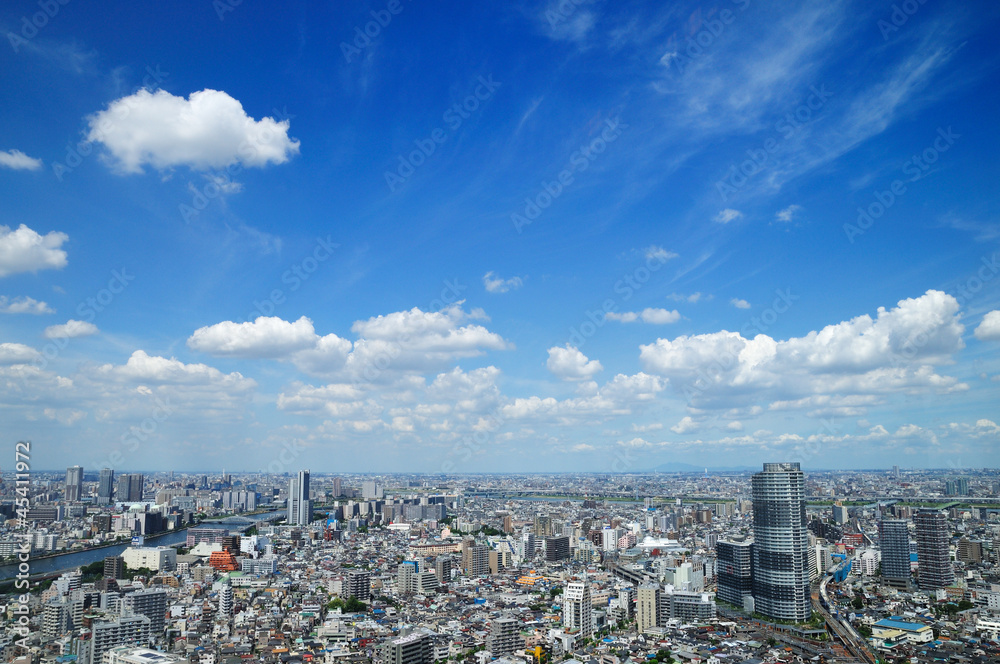 スカイツリータワーからの眺望