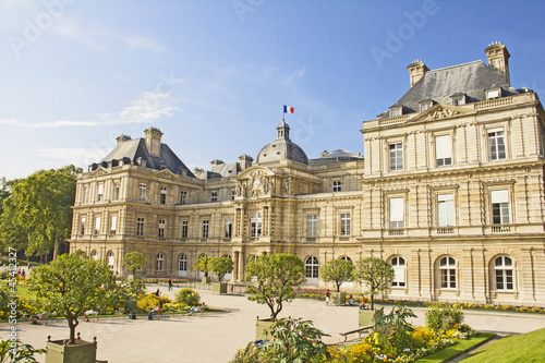 The French Senate and the Jardin du Luxembourg, Paris