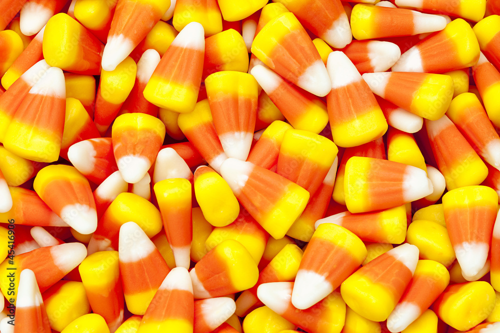 pile of candy corn