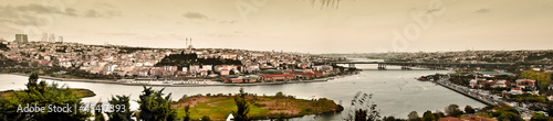 panorama golden horn at istanbul turkey