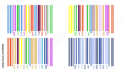 Codes barres colorés