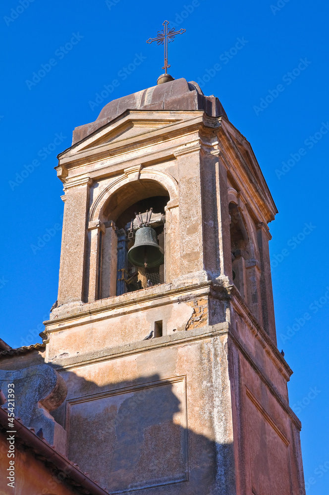 Cathedral of St. Giacomo.Tuscania. Lazio. Italy.