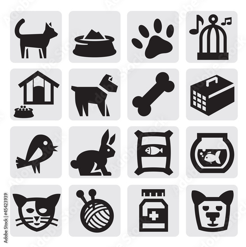 Pets icons
