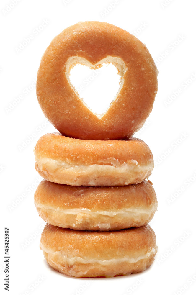 donuts with a heart shaped hole donuts with a heart shaped hole