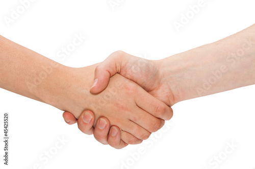 Handshake isolated.