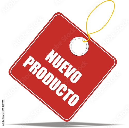 étiquette nuevo producto