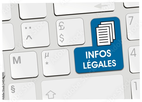 clavier infos légales
